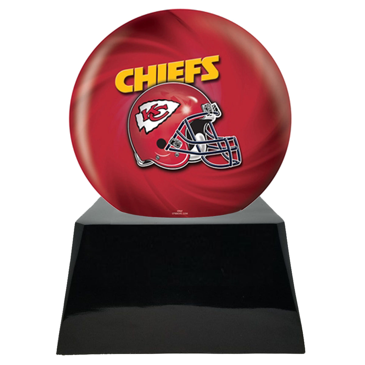 Kansas City Chiefs Hover Helmet Urn - In The Light Urns