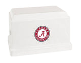 University of Alabama Seal White Cremation Urn