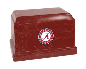 University of Alabama Seal Red Cremation Urn