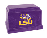 Louisiana State Tigers Memorial Cremation Urn - Yellow