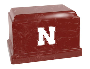 University of Nebraska Black Cremation Urn