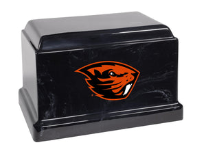 Oregon State Beavers Adult Memorial Cremation Urn - Black Urn