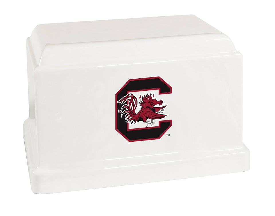 South Carolina University Gamecocks Memorial Cremation Urn