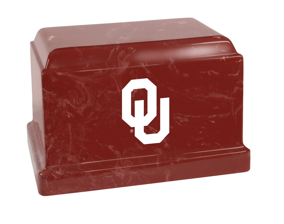 University of Oklahoma Memorial Cremation Urn