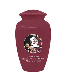 Florida State Seminoles Adult Memorial Cremation Urn