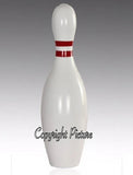 Bowling Pin Memorial Urn