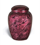 Fiber Glass Cremation Urn, Pink