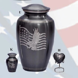 American Honor and Glory Military Cremation Urn