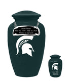 Michigan State Spartans Memorial Cremation Urn