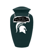 Michigan State Spartans Memorial Cremation Urn