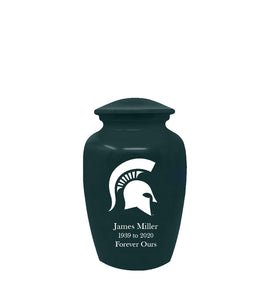 Michigan State Spartans Memorial Cremation Urn