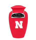 University of Nebraska Red Cremation Urn