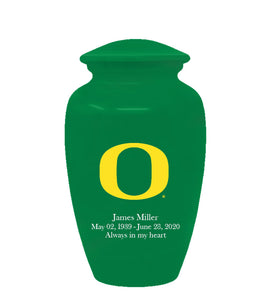 Oregon Ducks Adult Memorial Cremation Urn