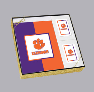 Clemson Tigers Memorial Stationery Box Set