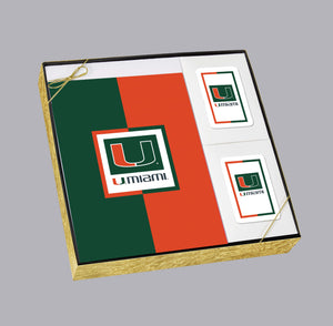 Miami Hurricanes Memorial Stationery Box Set