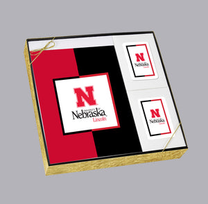 Nebraska Cornhuskers Memorial Stationery Box Set