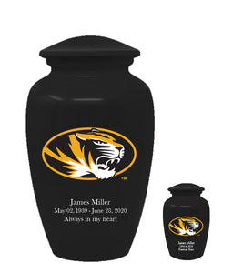 University of Missouri Tigers Adult Memorial Cremation Urn