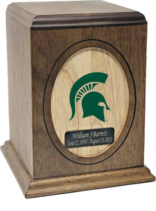 Michigan State Spartans Memorial Cremation Urn